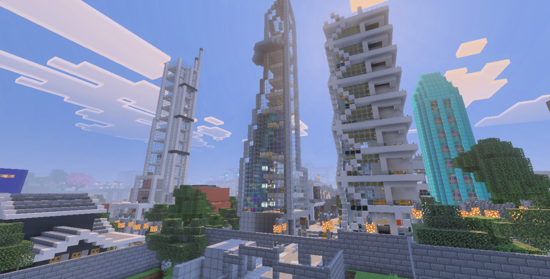 3 buildings in Northern Mine Falls alongside SD-41.